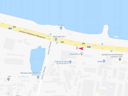 Билборд B в Днепр (Днепропетровск), 3x6  - схема