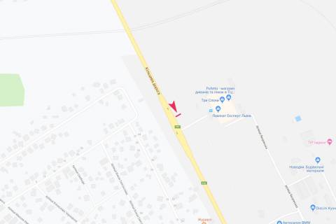 Билборд B в Запорожье Кольцевая дорога схема