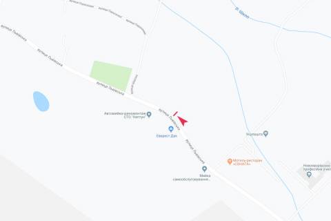 Билборд A в Запорожье на Новояровск схема