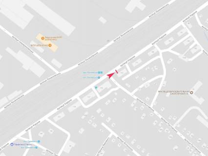 Билборд A в Днепр (Днепропетровск), 3x6  Каруни вул., 113 схема