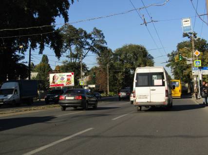 Білборд, Бігборд (Борд)  B у Дніпро (Дніпропетровськ), 3x6  Хмельницкого пр., 70 - Софіївська вул. Фото 1