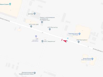 Билборд B в Днепр (Днепропетровск), 3x6  Калинова вул., 60, біля "АТБ" схема