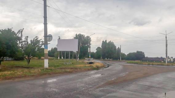 Билборд B в Запорожье вул Першотравнева фото 1
