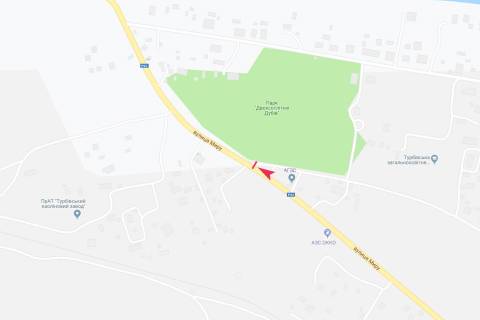 Білборд, Бігборд (Борд)   у Турбові вул Миру схема