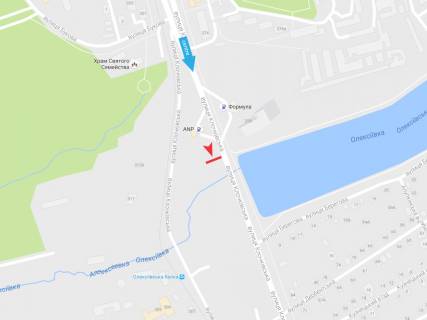 Билборд A в Харькове, 3х6  Клочківська вул., навпроти будинку 258, в центр схема