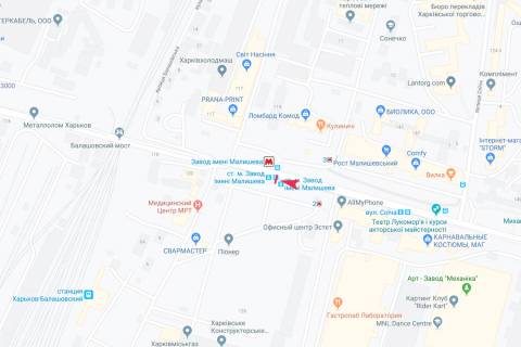 Ситилайт B в Харькове, 1,24х1,84  Георгія Тарасенка (Плеханівська) (навпроти будинку № 121) (зупинка ст. м. Завод ім. Малишева), в центр схема