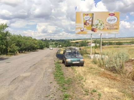 Билборд A в Новодонецком, 3х6  выезд из города фото 1