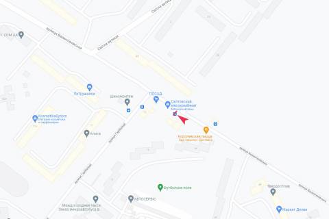 Білборд, Бігборд (Борд)  B у Харкові, 1,24х1,84  Валентинівська вул., 44б схема