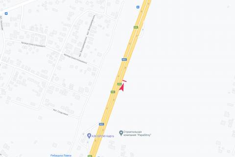 Білборд, Бігборд (Борд)  A у Київських трасах, 3х6  в'їзд до Києва з боку Одеси схема