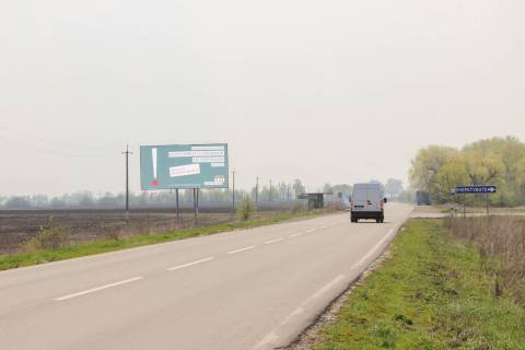 Білборд, Бігборд (Борд)  B у Семенівці, 3х6  виїзд із міста у бік п.Жуки, поворот на п.Очеретувате Фото 1