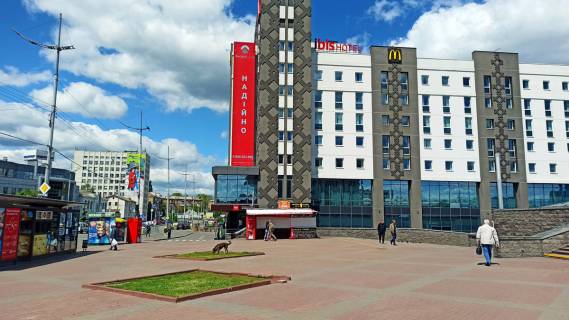 Білборд, Бігборд (Борд)  A у Києві, 3,84 х 18,4  Фото 1