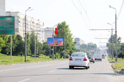 Билборд B в Харькове, 3х6  Леся Сердюка вул. (навпроти будинку № 39-А), в центр фото 1