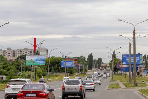 Билборд B в Харькове, 3х6  Клочківська вул., 258, в центр фото 1