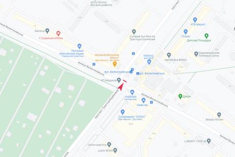 Билборд B в Харькове, 3х6  Валентинівська вул. - Тракторобудівників просп., 130/1 схема