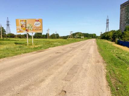 Билборд B в Днепр (Днепропетровск), 3х6  в'їзд-виїзд у бік Більмака фото 1