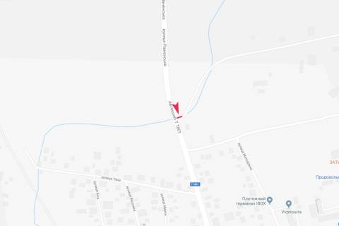 Билборд B в Квасилове, 3х6  виїзд на трасу схема