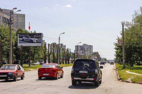 Білборд, Бігборд (Борд)  B у Харкові, 3х6  Леся Сердюка (Командарма Корка) вул., 48/2, в центр (МЖК Інтернаціоналіст) Фото 1
