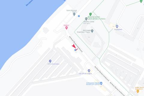 Ситилайт A в Харькове, 1,24х1,84  Валентинівська вул., 2а схема