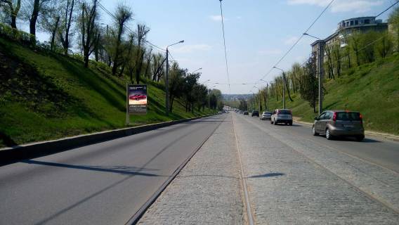Ситилайт B в Харькове, 1,24х1,84  Клочківський узв (Пассіонарії узв.) (2), з центру (пакетний продаж) фото 1