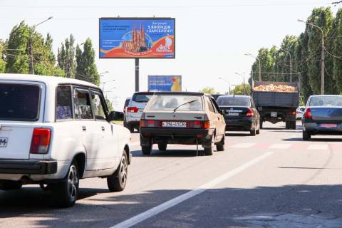 Билборд B в Харькове, 3х6  Льва Ландау пр-т, 149, з центру фото 1