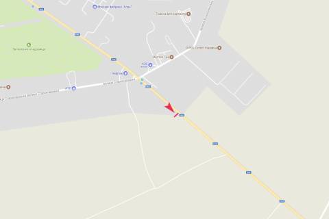 Билборд A в Днепр (Днепропетровск), 3x6  Яснополянська вул. - Аеропортівська вул. , 300 метрів за перехрестям схема