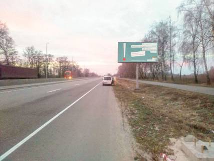 Билборд A в Гребенки, 3х6  виїзд із міста у бік Києва фото 1