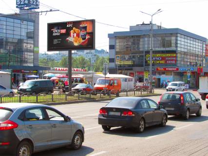 Билборд B в , 3х6  Академіка Павлова вул., 160, в центр (VIP) (К-т Познань) фото 1