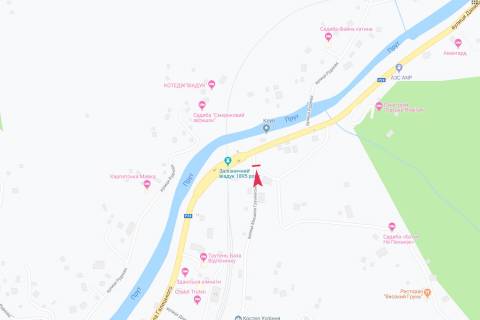 Билборд A в Ворохте, 3х6  вул Грушевського схема