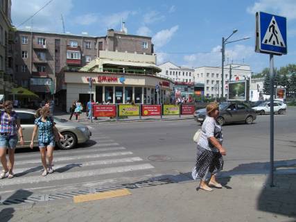 Ситилайт A в Харькове Пушкинская ул. - Ярослава Мудрого ул. фото 1