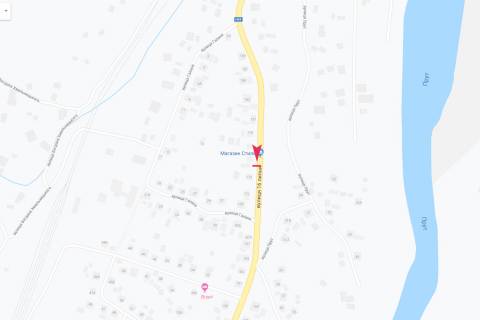 Білборд, Бігборд (Борд)  A у Делятині, 3х6  вул 16 Липня схема