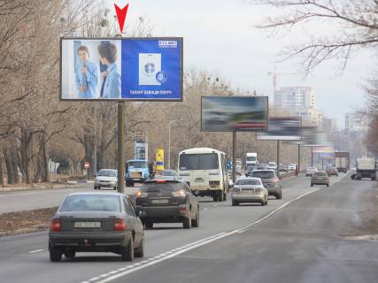 Билборд A в Харькове, 3х6  Льва Ландау пр-т, 27, в центр фото 1