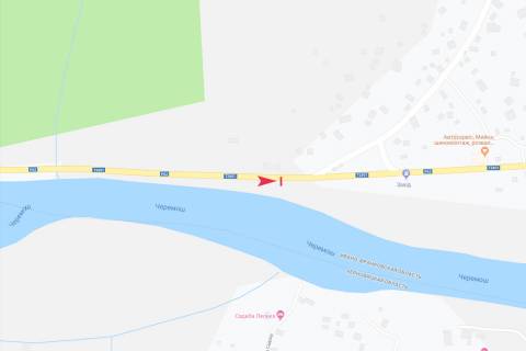 Билборд A в Куты, 3х6  виїзд із міста схема