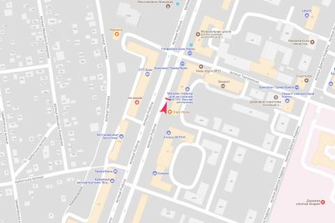 Бэклайт A в Днепр (Днепропетровск), 2.3x3.14  Робоча вул., 89 схема