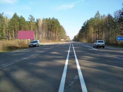 Билборд B в Рокитном (Ровенской обл), 3х6  виїзд на трасу фото 1
