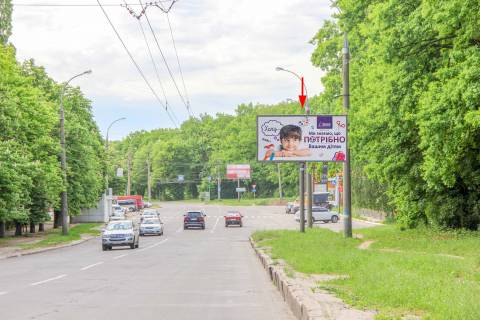 Білборд, Бігборд (Борд)  A у Дніпро (Дніпропетровськ), 3х6  Дерев'янка вул. (навпроти б. № 16), з центру Фото 1