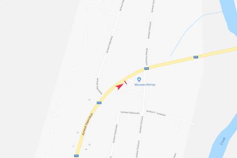 Билборд A в Заречном, 3х6  на Мутвіцю схема
