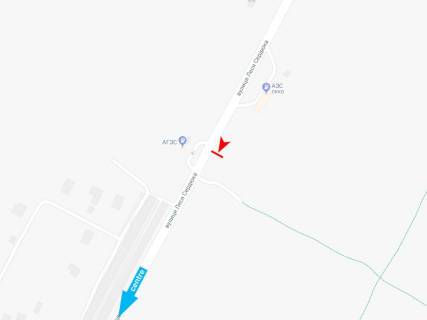 Білборд, Бігборд (Борд)  B у Харкові, 3х6  Леся Сердюка вул., 68 (навпроти АГЗС), в центр схема