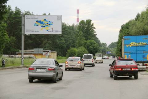 Білборд, Бігборд (Борд)  B у Харкові, 3х6  Залютинська вул.  (А1), з міста Фото 1