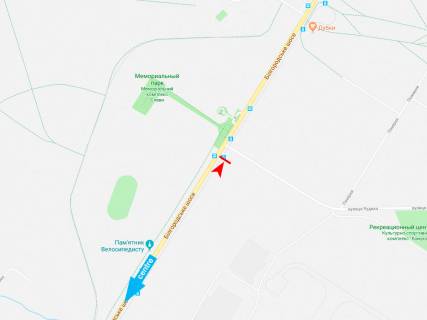 Сiтiлайт A у Дніпро (Дніпропетровськ) Белгородское шоссе - Рудика ул. (1) (остановка "Мемориал Славы") схема