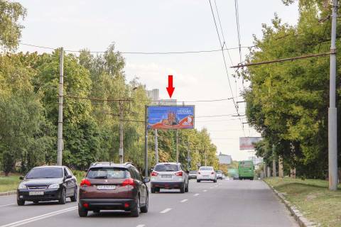 Білборд, Бігборд (Борд)  B у Харкові, 3х6  Гвардійців-Широнінців вул., 58, в центр Фото 1