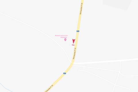 Білборд, Бігборд (Борд)  A у Боровій, 3х6  Автошлях Р79 виїзд, з Куп'янська в Ізюм схема