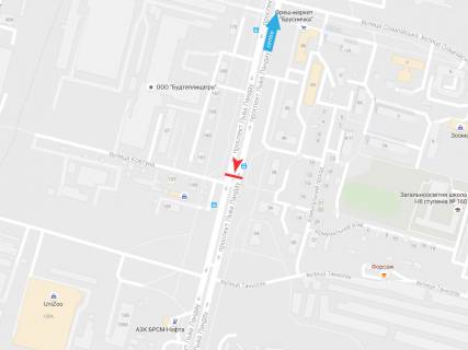Призма B в Харькове, 3х6  просп. Льва Ландау (50-річчя СРСР), 38, з центру - 472050 схема