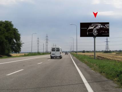 Билборд A в Днепр (Днепропетровск), 3x6  Яснополянська вул. - Аеропортівська вул. , 300 метрів за перехрестям фото 1