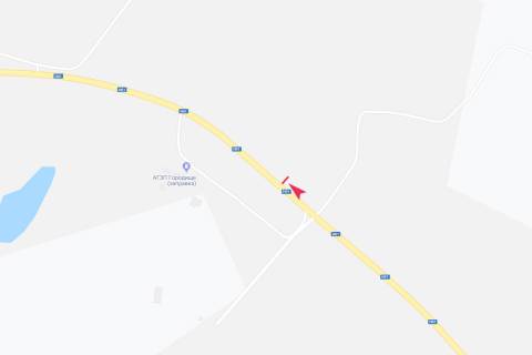 Билборд A в Городище (Тернопольской обл) на Смелу схема