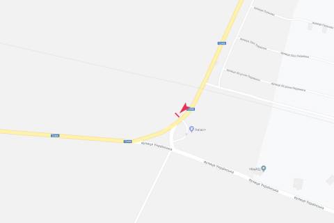 Билборд A в Запорожье на Умань схема