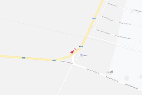 Білборд, Бігборд (Борд)  B у Запоріжжі на Умань схема