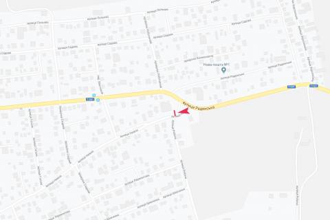 Билборд A в Запорожье вул Нижня схема