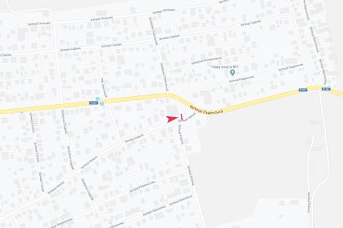 Билборд B в Запорожье вул Нижня схема