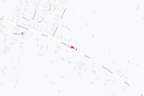 Билборд B в Богородчанах вул Петраша схема