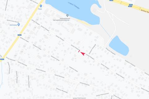 Билборд B в Запорожье вул Перемоги схема